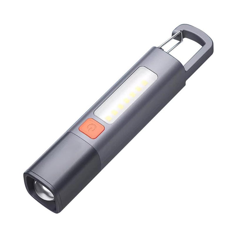 High-power flashlight, USB rechargeable, outdoor tent camping light, home emergency repair work light